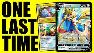 The King of Sword and Shield – One Last Zacian V Deck Profile [upl. by Clarhe]