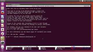 How to schedule a Cron Job to run a script on Ubuntu 1604 [upl. by Dolph479]