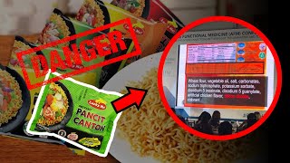 NAKAKATAKOT Paborito nating Lucky Me Pancit Canton nagtataglay ng nakamamatay na kemikal [upl. by Acinorrev530]