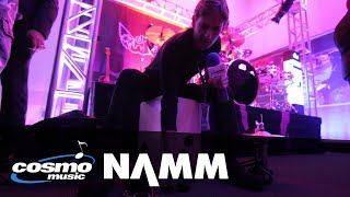 DW 5000 Series Cajon Pedal  Cosmo Music at NAMM 2018 [upl. by Yrogiarc]