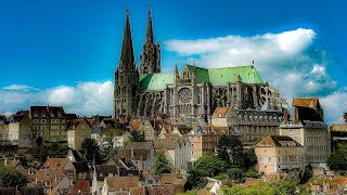 A Walk Around The Town of Chartres France [upl. by Acillegna]