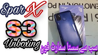 Sparx S3  Unboxing in hindiurdu  2GB16GB  Blue  itinbox [upl. by Oknuj]