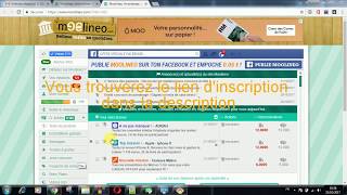 Travailler en ligne et Gagner de largent sur Internet avec Moolineo [upl. by Florry]