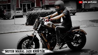 Motor Keren Jadi Karatan  Modifikasi Honda Rebel 500 [upl. by Lapo]