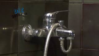 Dusche mit Thermostat montieren  Dusche Wasserhahn einbauen  Duscharmatur wechseln [upl. by Netsyrc]