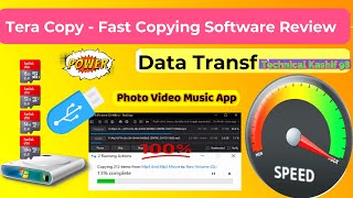 How to use TeraCopy to copy and transfer Files  Fast Copying Software Review Technical Kashif 98 [upl. by Waverley383]