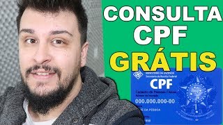 Como Consultar o CPF no SPC e SERASA Grátis Pela Internet [upl. by Llemrej774]