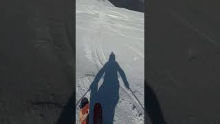 Cairngorm mountain freeride line Coire Na Ciste line [upl. by Halihs706]