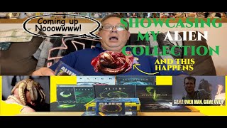 Showcasing my Alien Movie Collection collector alienmovie tradingcards giveaway horrorstories [upl. by Jorge384]