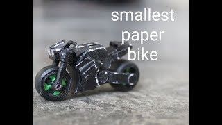 Bike made by paper simplecraft [upl. by Dressel]