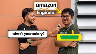 Asking Amazon Engineers How To Get Hired and Their Salaries WorkLife Balance [upl. by Nosille]