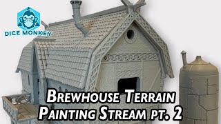 TabletopTerrainMinis Painting Stream [upl. by Tenrag]