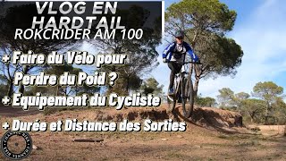 Vlog en hardtail Decathlon AM 100 Rockrider [upl. by Wolgast]