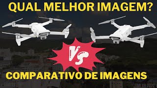 Fimi x8 pro vs Fimi x8 se 2022 Comparativo de Imagens [upl. by Ahsiekal]