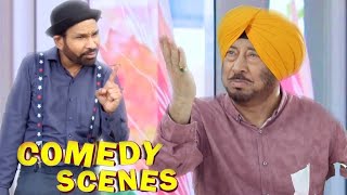 Best Comedy Scenes  Jaswinder Bhalla  Harby Sangha  Punjabi Comedy Scenes [upl. by Nevai]