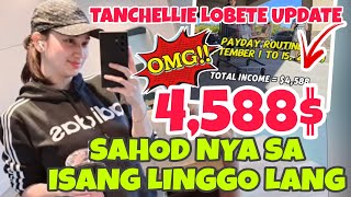 TANCHELLIE LOBETE UPDATE  ITO PALA DAHILAN 2588 LANG NAMAN DAW SAHOD NYA FOR FEW DAYS [upl. by Eben]