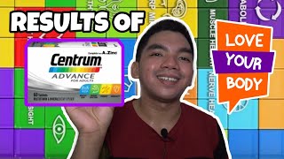 RESULTS of CENTRUM Advance Multivitamins  Minerals Quick Review  John Pol Gacu [upl. by Fredela447]