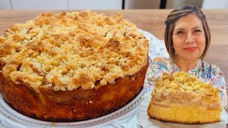 Kuchen de Manzana y Migas  Apple Crumble Cake  Silvana Cocina [upl. by Yhtommit95]