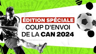 ⚽️ Coup denvoi de la CAN 2024 en Côte dIvoire Coupe dAfrique des nations de football [upl. by Garris]