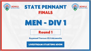 📺 LIVE  State Pennant Finals  Mens Div 1 Round 1 [upl. by Conni469]