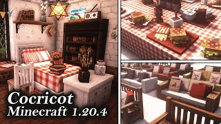 BEST Furniture Mod for Minecraft 1204  Minecraft Cocricot Review amp Showcase [upl. by Schouten72]