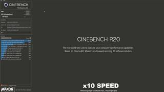 Cinebench R20  i78550U  Benchmark Lenovo ThinkPad X1 Carbon 6 [upl. by Niotna]