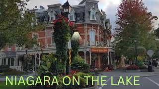 NIAGARA ON THE LAKE DOWNTOWN  ON🇨🇦OCTOBER 2024 [upl. by Nabroc]