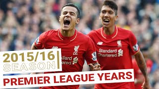 Every Premier League Goal 201516  Coutinho amp Firmino star as the Klopp era begins [upl. by Siuraj]