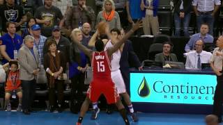 Abrines vs Rockets 16  11  2016 [upl. by Brigham]