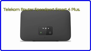 BEWERTUNG 2024 Telekom Router Speedport Smart 4 Plus WESENTLICHE Einzelheiten [upl. by Orecic231]