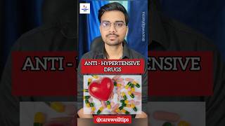 Anti hypertensive drugs pharmacy medicals carewelltips carewellpharma [upl. by Fasano]