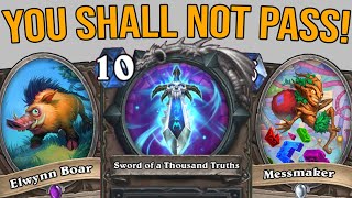 BULLYING People With BOAR PRIEST Again  Wild Hearthstone Priest Deck [upl. by Nena890]