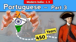 Portuguese did NOT⚡overpower british EIC Why🔴Battle of Bassein  Modern India  L 3 history [upl. by Inalan841]