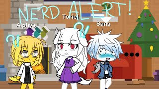 Sans is a nerd revealed  Undertale  Gacha Life Skit [upl. by Liss]