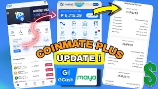 COINMATE PLUS 2024 UPDATE REVIEW ₱6715 PROOF OF LIVE WITHDRWAL LEGIT 100 [upl. by Enirehtacyram]