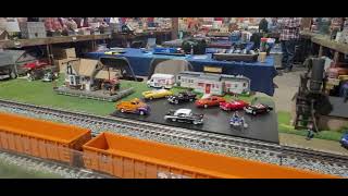 Ray reporting from Timonium Train Show modelrailroad autism halloweentrain [upl. by Nnairek919]