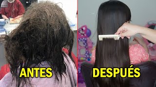 CABELLO SIN NUDOS NI ENREDOS  RUTINA DE NOCHE  May López [upl. by Howell]