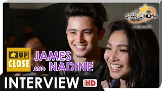 James and Nadine talk about Always necklace amp Spending Christmas together  Up Close [upl. by Sanborne]