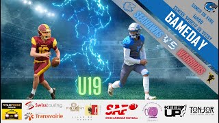 U19 Geneva Seahawks vs U19 Winterthur Warriors [upl. by Asen]