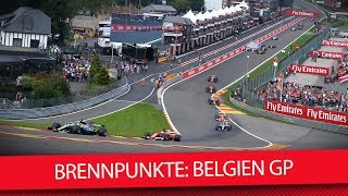 Formel 1 2018 Brennpunkte vor dem Belgien GP Vorschau [upl. by Janina613]