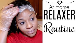 ♥ At Home Relaxer Routine ♥ [upl. by Vinay]