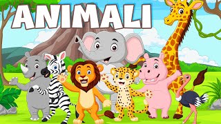 Animali per Bambini  Canzoni e Video Educativi 📚🎶 60 Minuti di Divertimento ed Educazione [upl. by Claire]