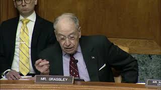 Grassley Questions OMB Director at Budget Committee Hearing [upl. by Enitsuga]