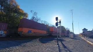 trains at Lewistown PA [upl. by Anoek712]