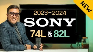 Sony 74L TV vs Sony 82L TV  Sony X82L TV  Sony X74L TV  Best TV in 2023 [upl. by Ynafetse270]