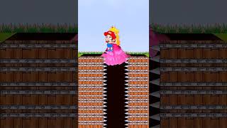 What if Mario became Greedy 🙏 Please Help Peach From Spike Trap 💚 shorts​ tiktok​ Story​ viral​ [upl. by Lemar542]