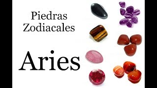 Piedras zodiacales  Aries [upl. by Aimahc]