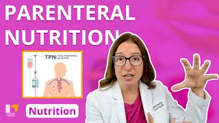 Parenteral Nutrition Nursing School Nutrition Essentials Education  LevelUpRN [upl. by Rehpotsirhc161]