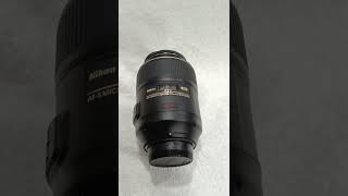 AFS VR MICRONIKKOR 105mm f28G IFED LENS LIKE NEW AVAILABLE  DAVIDCAMERAS 9840071765 CHENNAI [upl. by Harod]