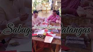 Batangas Traditions  Sabugan  wedding weddingtraditions weddingday [upl. by Rennat]